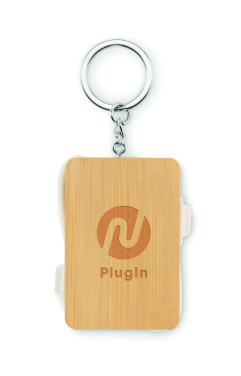 Logo trade corporate gifts image of: Key ring charging cable
