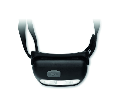 Logo trade promotional merchandise image of: Rechargeable LED head torch