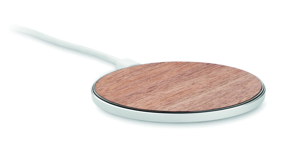 Logo trade business gifts image of: Wireless charger 15W