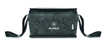 Logo trade advertising products image of: RPET felt cooler bag