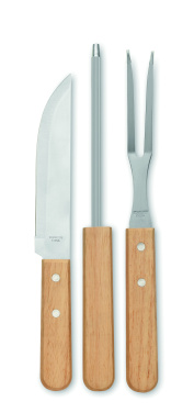 Logotrade promotional products photo of: Stainless steel barbecue tools