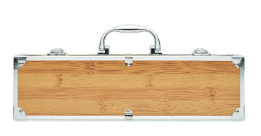 Logo trade business gift photo of: Stainless steel barbecue tools