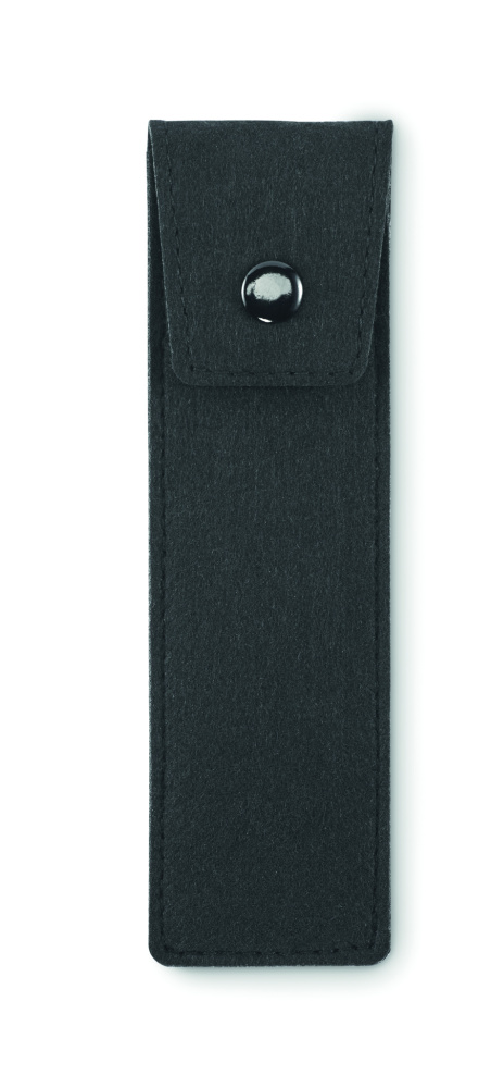 Logo trade promotional giveaway photo of: RPET felt pencil case