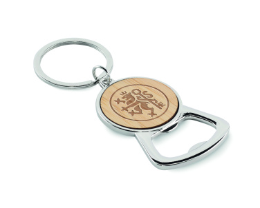 Logo trade promotional gift photo of: Recycled aluminium key ring