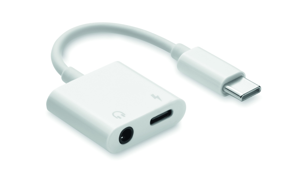 Logo trade promotional item photo of: ABS jack audio splitter type C