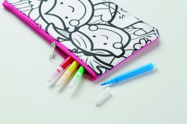 Logotrade promotional product picture of: Pencil case with markers