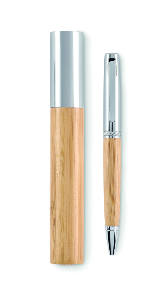 Logo trade promotional item photo of: Metal twist ball pen in tube