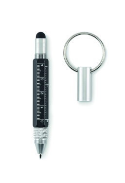 Logotrade promotional product picture of: Key ring with twist action pen