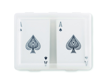 Logo trade business gift photo of: Set of classic playing cards