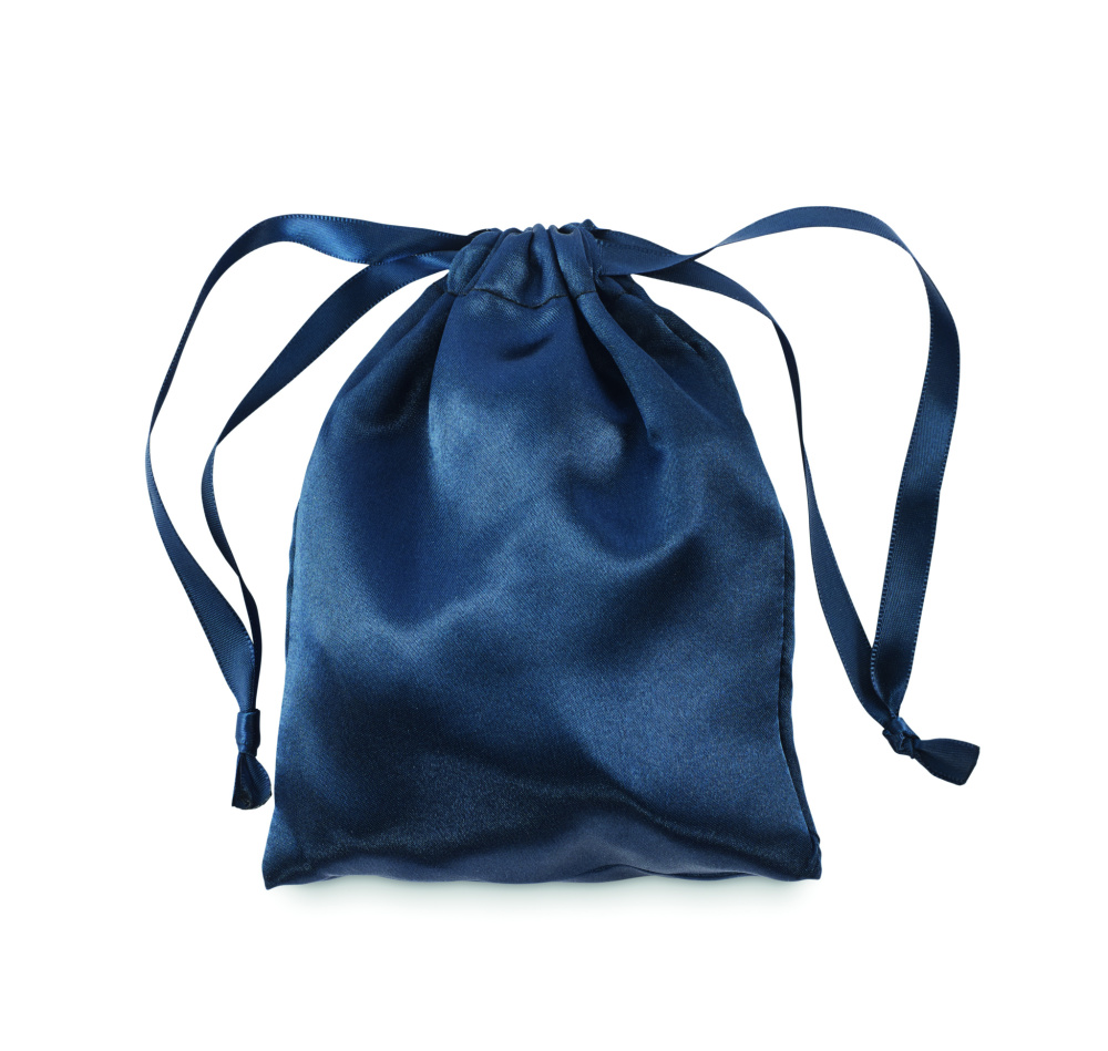 Logo trade advertising product photo of: Soft polyester eye mask