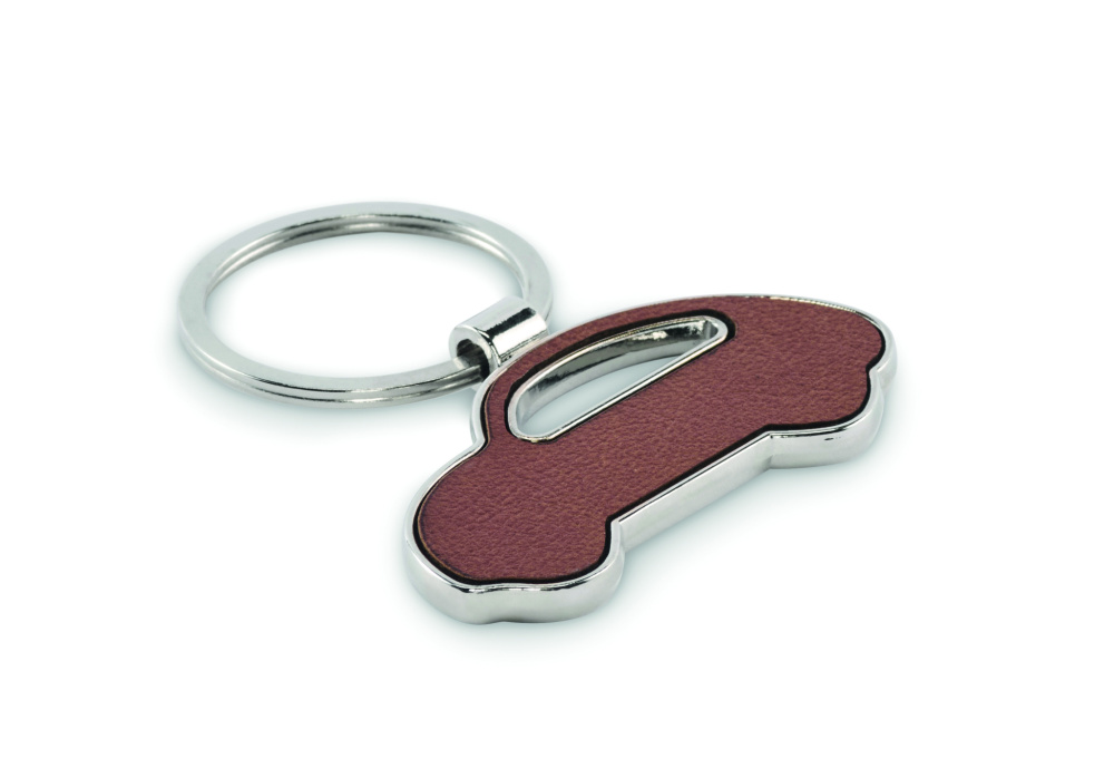 Logo trade promotional products picture of: Car shaped key ring
