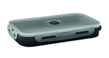 Logo trade promotional gift photo of: Collapsible silicone lunch box