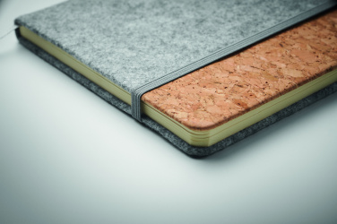 Logotrade promotional gifts photo of: A5 RPET cork notebook