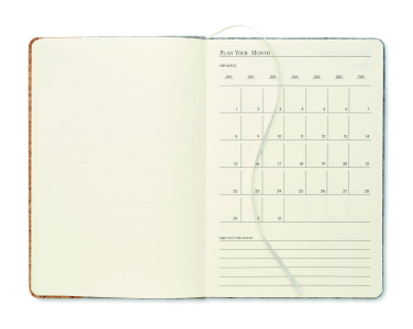 Logo trade promotional item photo of: A5 RPET cork notebook