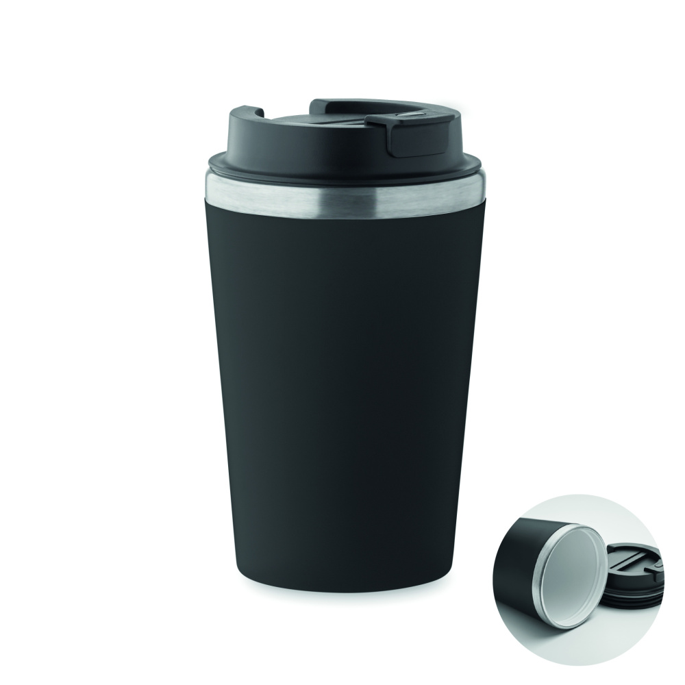 Logo trade promotional products image of: Ceramic lining tumbler 350 ml