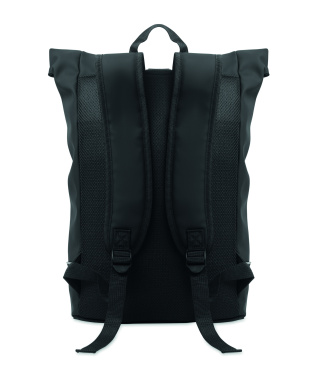 Logotrade business gifts photo of: Laptop 15" roll top PU backpack