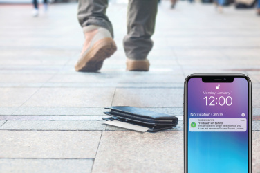 Logotrade promotional giveaway picture of: Findcard RCS recycled plastic item finder card