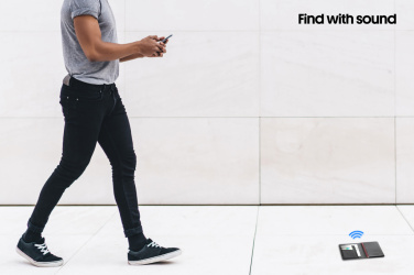 Logotrade promotional product image of: Trackmate RCS rpolyester passport holder worldwide locating