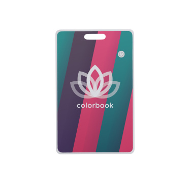 Logo trade business gifts image of: Findit RCS rplastic ultra-thin finder card rechargeable