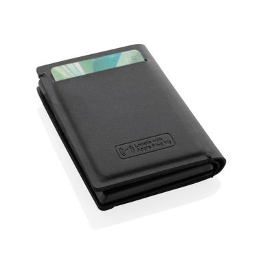Logotrade promotional merchandise photo of: Seekcard RCS rpolyester card wallet with worldwide locating