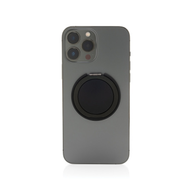 Logo trade promotional giveaways picture of: Terra Magnetic RCS rplastic magnetic phone holder with ring