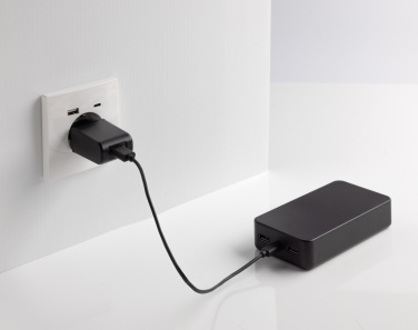 Logo trade promotional item photo of: Boostcore RCS recycled plastic powerbank 20.000mAh USB C