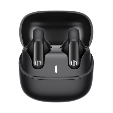 Logo trade promotional merchandise photo of: Urban Vitamin Long Beach ENC rplastic wireless earbuds