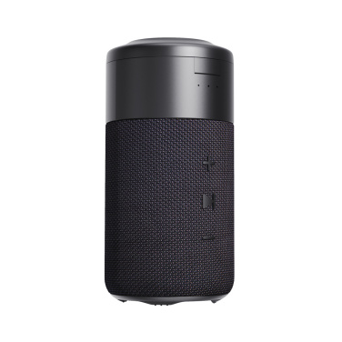 Logo trade promotional gifts picture of: Urban Vitamin Anaheim RCS recycled 10W speaker 15W charger