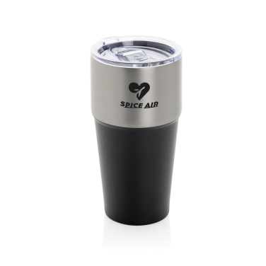 Logotrade promotional giveaway picture of: Fluid RCS certified recycled steel tumbler 500ml