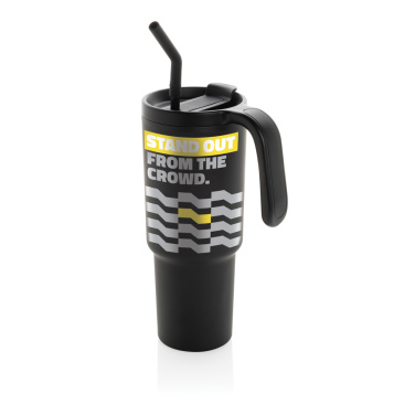 Logo trade promotional giveaways image of: Graphic 360 RCS certified recycled steel tumbler 900ml