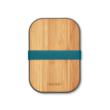 Logo trade promotional gifts picture of: Black+Blum Stainless Steel Sandwich Box Large