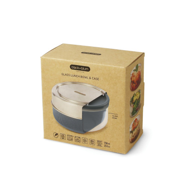 Logo trade promotional items image of: Black+Blum Glass Lunch Bowl 750ml