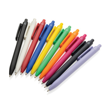 Logo trade promotional giveaways image of: Bolt GRS certified R-ABS pen
