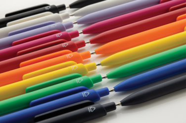 Logo trade promotional giveaway photo of: Bolt GRS certified R-ABS pen