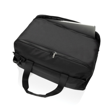 Logotrade promotional merchandise photo of: Swiss Peak Aware™ RPET 15.6 inch laptop weekend bag
