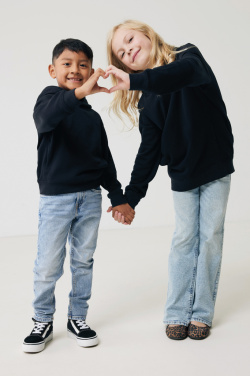 Logotrade corporate gift picture of: Iqoniq Yengo kids recycled cotton hoodie with sidepockets