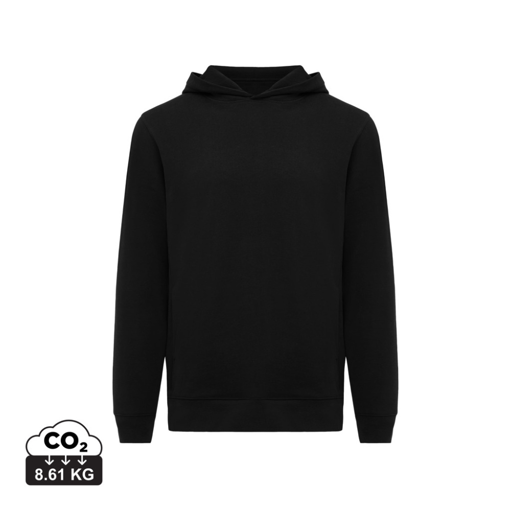Logotrade promotional merchandise photo of: Iqoniq Yengo recycled cotton hoodie with sidepockets