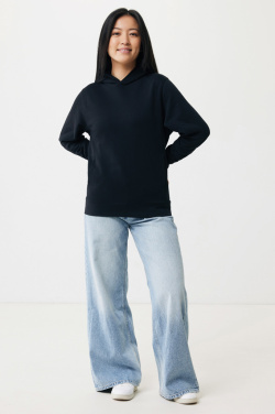 Logo trade business gifts image of: Iqoniq Yengo recycled cotton hoodie with sidepockets