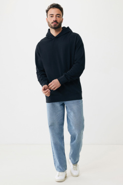 Logo trade promotional merchandise picture of: Iqoniq Yengo recycled cotton hoodie with sidepockets