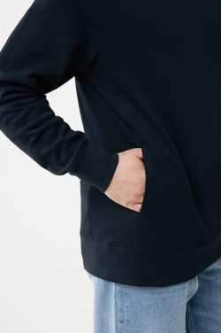 Logo trade corporate gifts image of: Iqoniq Yengo recycled cotton hoodie with sidepockets