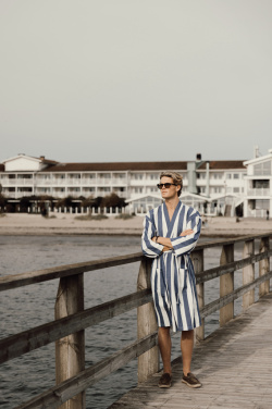 Logotrade promotional products photo of: VINGA Ornos GRS hammam robe L/XL