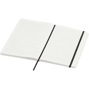 Logotrade promotional giveaway picture of: Holm A5 stone paper hard cover notebook with lined pages
