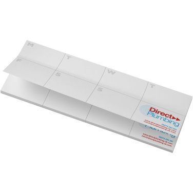 Logotrade advertising products photo of: Sticky-Mate® recycled sticky notes with printed planner