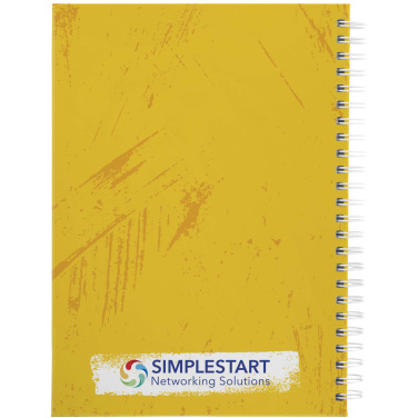 Logo trade corporate gift photo of: Desk-Mate® A5 hard cover journal