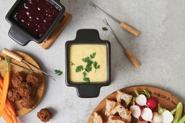 Logo trade corporate gifts picture of: BOSKA Tapas Fondue Nero - 300 ml