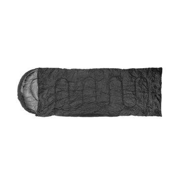 Logo trade promotional giveaway photo of: Sleeping bag TROMES Schwarzwolf