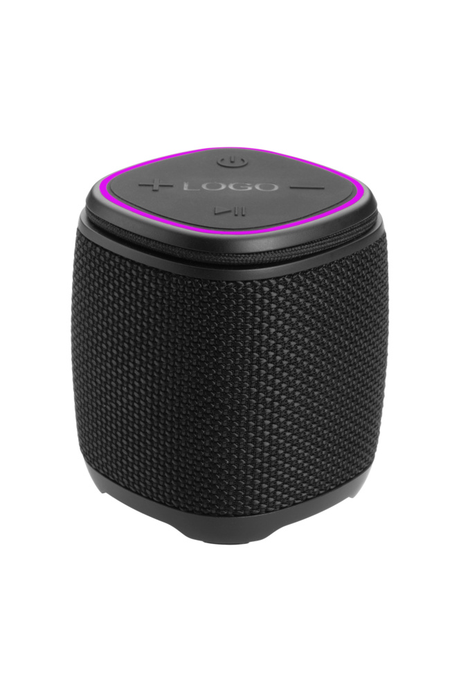 Logo trade corporate gifts picture of: Bluetooth speaker HERMON Schwarzwolf