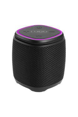 Logotrade advertising products photo of: Bluetooth speaker HERMON Schwarzwolf