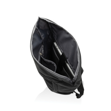 Logo trade advertising products picture of: Swiss Peak Aware™ RPET Leonard 15.6 inch laptop backpack