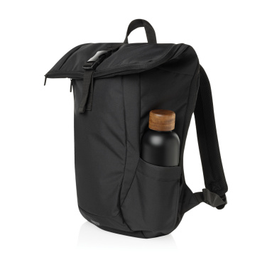Logotrade promotional gift image of: Swiss Peak Aware™ RPET Leonard 15.6 inch laptop backpack